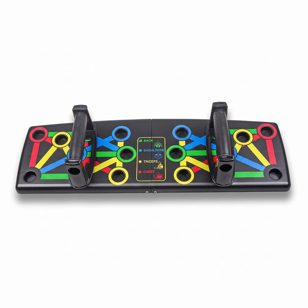 Tabla de Flexiones Multifunción Plegable con Código de Colores