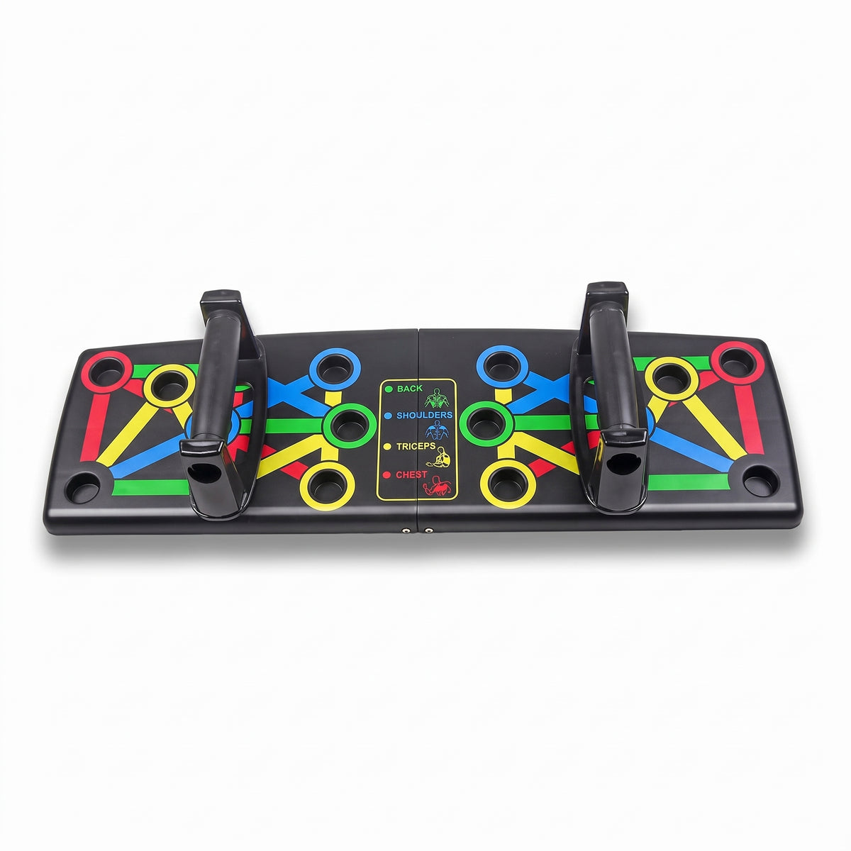 Tabla de Flexiones Multifunción Plegable con Código de Colores
